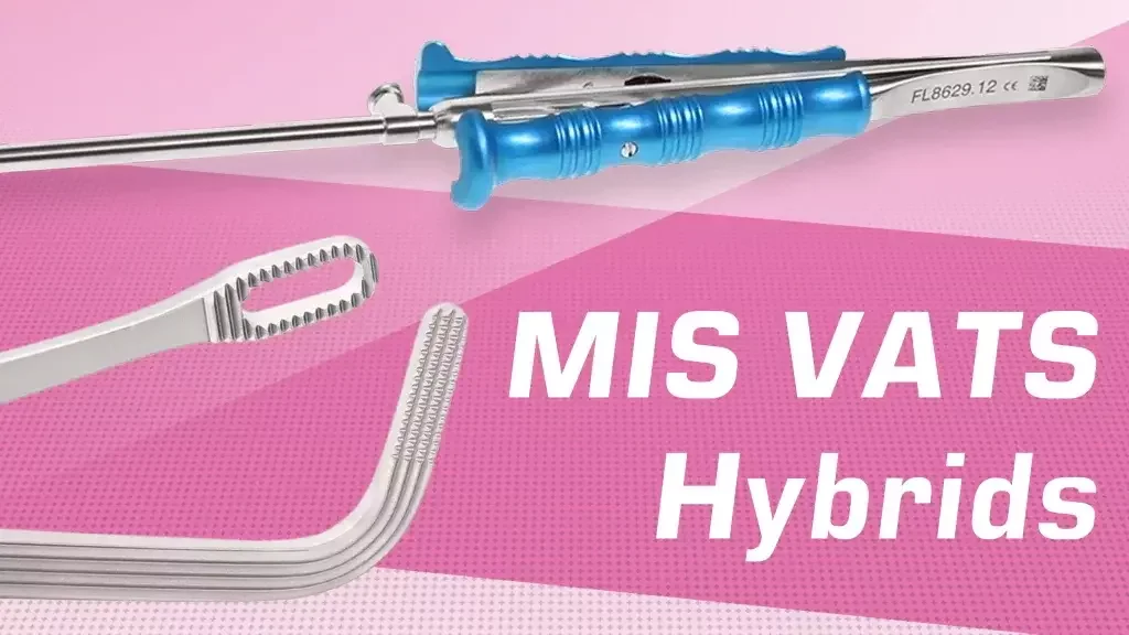 VATS MICS hybrid surgical instruments