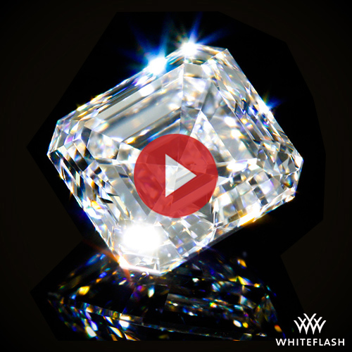 1.55 ct F VVS2 Asscher Cut Lab Grown Diamond